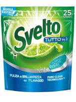 Indaplovių tabletės Svelto Green Lemon, 25 vnt.