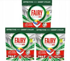 Indaplovių kapsulės FAIRY PLATINUM PLUS Lemon, 75 vnt.