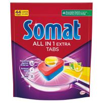 Indaplovės tabletės Somat All in 1 Extra Lemon, 44 vnt.