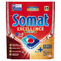 Indaplovių kapsulės Somat Excellence Premium, 24 vnt.