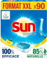 Indaplovių tabletės SUN, 90 vnt.
