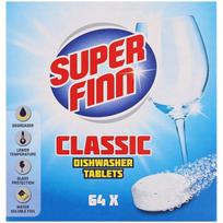 Indaplovės tabletės Super Finn Classic, 64 vnt.