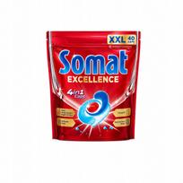 Indaplovės tabletės Somat Excellence 4in1, 40 vnt.