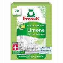 Indaplovių tabletės Frosch Classic Limone, biologiškai skaidžios, 70 vnt.