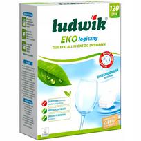 Indaplovių tabletės LUDWIK Eco, 120 vnt., ekologiškos