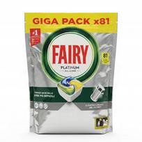 Indaplovių kapsulės FAIRY PLATINUM su citrina, 81 vnt.