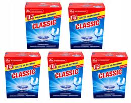 Indaplovių tabletės W5 Classic, 80 vnt., 5 pakuotės