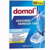 Indaplovių tabletės DOMOL Classic, 60 vnt., Vokietija