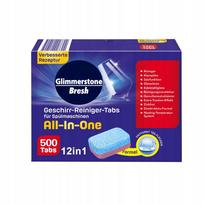 Indaplovės tabletės GLIMMERSTONE Bresh 12in1, XXL, 500 vnt.