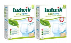 Indaplovių tabletės LUDWIK EKO, 75 vnt., 2 pakuotės