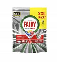 Indaplovės tabletės FAIRY PLATINUM PLUS Lemon, 65 vnt.