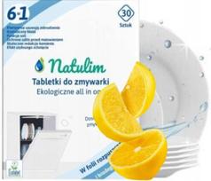 Indaplovių tabletės Natulim, 30 vnt., 6in1, biologiškai skaidžios, ekologiškos