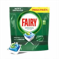 Indaplovių kapsulės FAIRY Original su citrina, 90 vnt.
