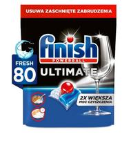 Indaplovių tabletės Finish Ultimate All in 1, 80 vnt.