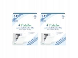 Indaplovių tabletės Natulim Eco 6in1, 30 vnt., 2 pakuotės