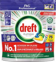 Indaplovių kapsulės DREFT PLATINUM, 75 vnt.