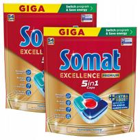 Indaplovių tabletės Somat Tabs Excellence 5in1, 54 vnt., 2 pakuotės