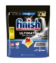 Indaplovių kapsulės Finish Powerball Ultimate All in 1 Lemon Sparkle, 100 vnt.
