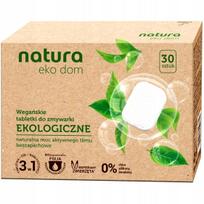 Indaplovės tabletės NATURE, ekologiškos, 3in1, be kvapo, 30 vnt.