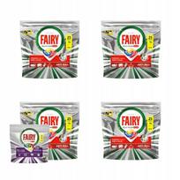 Indaplovių kapsulės Fairy PlatinumPlus Lemon, 4 x 25 vnt. + MIRACLE dovana, 3 vnt.
