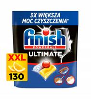 Indaplovių kapsulės FINISH Ultimate, citrinų kvapo, 130 vnt.