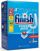 Indaplovių tabletės Finish Power Essential Lemon, 90 vnt.