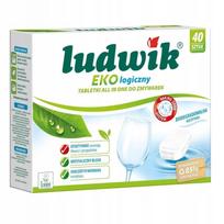 Indaplovių tabletės Ludwik All in One, ekologiškos, 40 vnt., su ES ekologiniu ženklu
