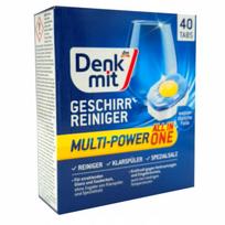 Indaplovės tabletės DENKMIT Multi Power All in One, 40 vnt., Vokietija