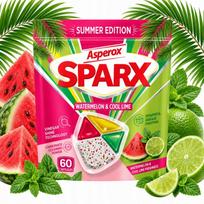 Indaplovių kapsulės Asperox Sparx, arbūzų ir laimo kvapo, 60 vnt.