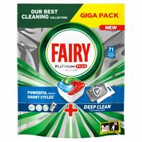 Indaplovių kapsulės Fairy Platinum Plus, žolelių aromato, 71 vnt.