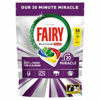 Indaplovių kapsulės Fairy Platinum Plus Miracle, 38 vnt.