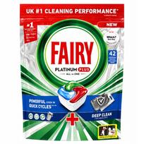 Indaplovių tabletės FAIRY PLATINUM PLUS, 42 kapsulės