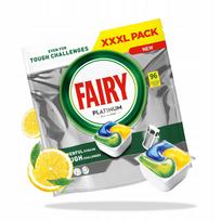 Indaplovių tabletės FAIRY Platinum, 96 vnt., citrinų kvapo, All In One
