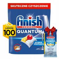 Indaplovių kapsulės Finish Quantum citrinų kvapo, 100 vnt. + dovana
