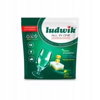 Indaplovių tabletės LUDWIK All in One, citrinų kvapo, 41 vnt.