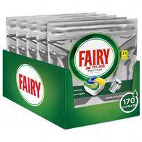 Indaplovės kapsulės Fairy Platinum Lemon, 170 vnt.