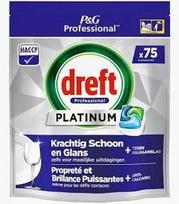 Indaplovių kapsulės Dreft Platinum Regular, 75 vnt.
