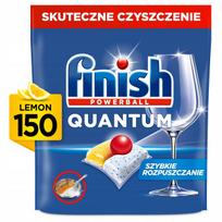 Indaplovių kapsulės FINISH Quantum All in 1, citrinų kvapo, 150 vnt.