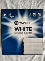 Skalbimo milteliai WAVES White, 3 kg, 98 skalbimai, Danija