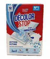 Skalbimo priemonė Decolor Stop 3-in-1 su dėmių valikliu, 12 pakelių