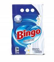 Skalbimo milteliai BINGO Matic White, 3 kg