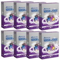 Skalbimo milteliai WASH&FREE su Marselio muilu, 8 x 400 g, 7 skalbimams