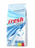 Skalbimo milteliai baltiems audiniams Fresh White, 4 kg