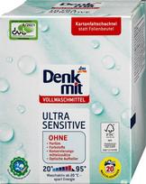 Skalbimo milteliai DENKMIT ULTRA GENTLE, hipoalerginiai, iš Vokietijos
