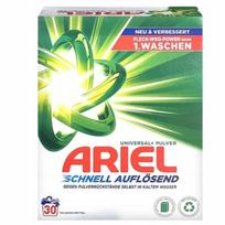 Skalbimo milteliai Ariel Universal, 1,8 kg, 30 skalbimų