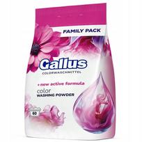 Skalbimo milteliai GALLUS spalvotiems drabužiams, 3,6 kg, 60 skalbimų