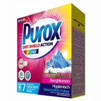 Skalbimo milteliai PUROX COLOR spalvotiems ir šviesiems drabužiams, 490 g