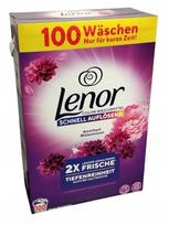 Skalbimo milteliai spalvotiems drabužiams Lenor Amethyst, 6 kg, 100 skalbimų