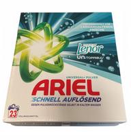 Skalbimo milteliai ARIEL su LENOR kvapu, 23 skalbimams, universalūs