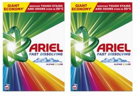 Skalbimo milteliai spalvotiems drabužiams Ariel, 11 kg, 2 x 100 skalbimų